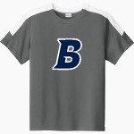 Brandeis Judges Online Store <span class="pdp-name-mascot">Brandeis Judges</span> Sport-Tek Youth Competitor United Short-Sleeve Crew Front Thumbnail