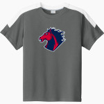 Next Academy Mustangs Sport-Tek Youth Competitor United Short-Sleeve Crew Front Thumbnail