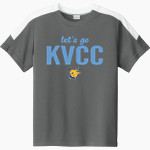 Kennebec Valley Community College Sport-Tek Youth Competitor United Short-Sleeve Crew Front Thumbnail