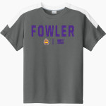 Fowler Grizzlies Sport-Tek Youth Competitor United Short-Sleeve Crew Front Thumbnail