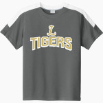 Lebanon Tigers <span class="pdp-name-mascot">Lebanon Tigers</span> Sport-Tek Youth Competitor United Short-Sleeve Crew Front Thumbnail