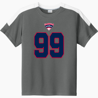 Sport-Tek Youth Competitor United Short-Sleeve Crew