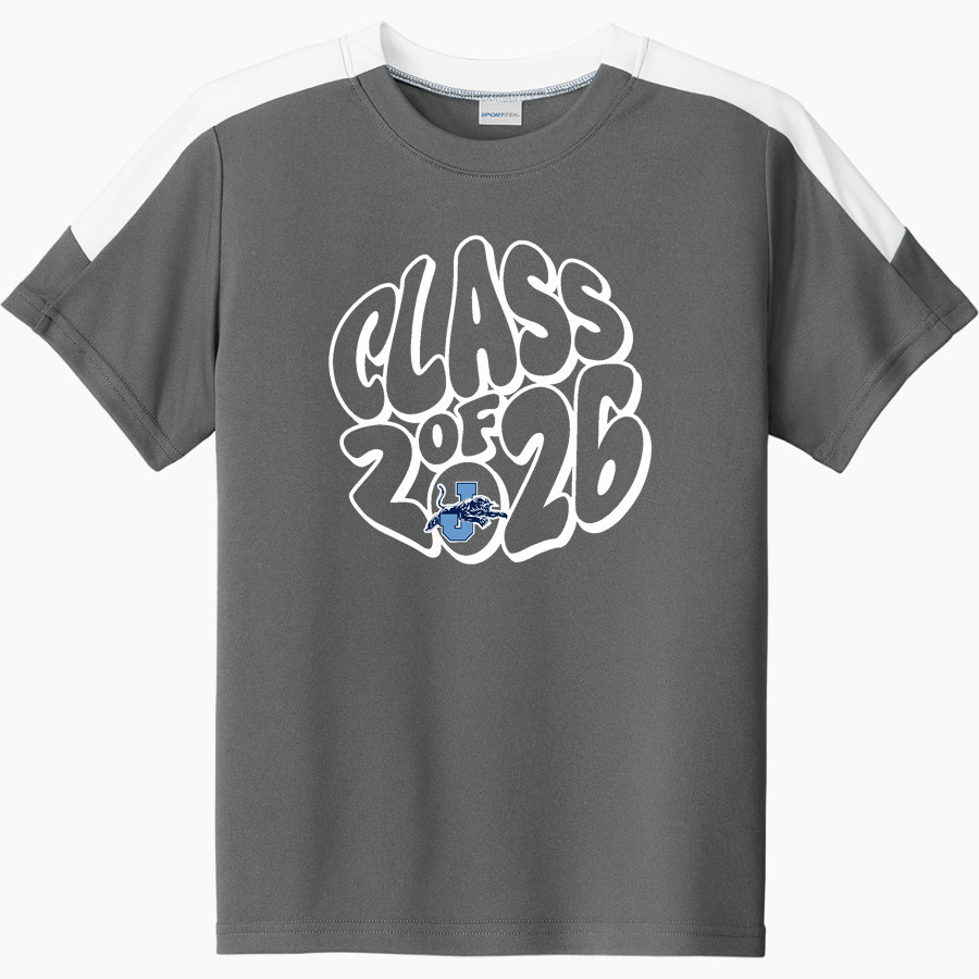 JERSEY COMMUNITY HIGH SCHOOL PANTHERS Sport-Tek Youth Competitor United Short-Sleeve Crew