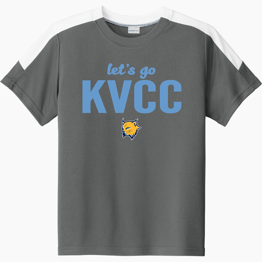 Kennebec Valley Community College Sport-Tek Youth Competitor United Short-Sleeve Crew