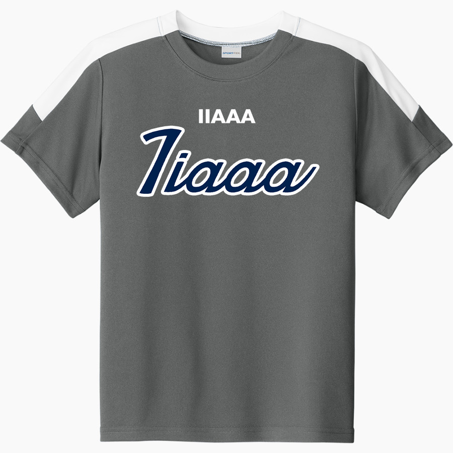 IIAAA IIAAA Sport-Tek Youth Competitor United Short-Sleeve Crew