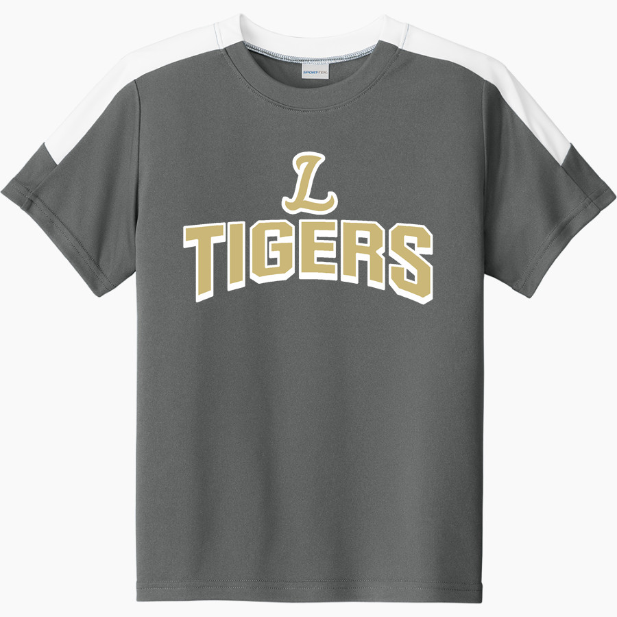 Lebanon Tigers <span class="pdp-name-mascot">Lebanon Tigers</span> Sport-Tek Youth Competitor United Short-Sleeve Crew