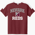 NEWARK HIGH SCHOOL REDS Sport-Tek Youth Competitor United Short-Sleeve Crew Front Thumbnail