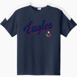 Oswalt Eagles <span class="pdp-name-mascot">Oswalt Academy Eagles</span> Sport-Tek Youth Competitor United Short-Sleeve Crew Front Thumbnail