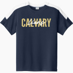 Calvary Lions Sport-Tek Youth Competitor United Short-Sleeve Crew Front Thumbnail
