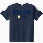SOLON COMETS The Official Online Store <span class="pdp-name-mascot">SOLON COMETS</span> Sport-Tek Youth Competitor United Short-Sleeve Crew Front Thumbnail