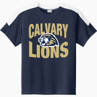 Sport-Tek Youth Competitor United Short-Sleeve Crew