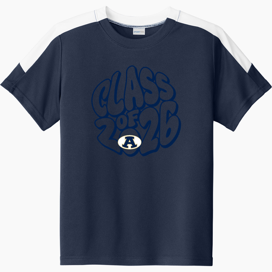 Alexander Central Cougars <span class="pdp-name-mascot">Alexander Central Cougars</span> Sport-Tek Youth Competitor United Short-Sleeve Crew