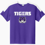 TABIONA HIGH SCHOOL TIGERS <span class="pdp-name-mascot">TABIONA TIGERS</span> Sport-Tek Youth Competitor United Short-Sleeve Crew Front Thumbnail