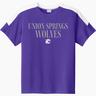 Sport-Tek Youth Competitor United Short-Sleeve Crew