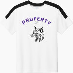 HYDRO-EAKLY HIGH SCHOOL BOBCATS Sport-Tek Youth Competitor United Short-Sleeve Crew Front Thumbnail