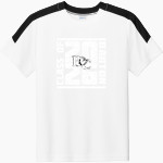 Barton College Official Store of the Bulldogs Sport-Tek Youth Competitor United Short-Sleeve Crew Front Thumbnail