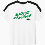 Blackfoot Broncos Sport-Tek Youth Competitor United Short-Sleeve Crew Front Thumbnail