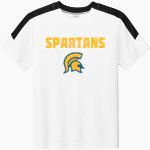MASON CO CENTRAL HIGH SCHOOL SPARTANS Sport-Tek Youth Competitor United Short-Sleeve Crew Front Thumbnail