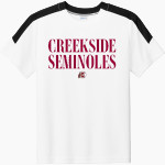 Creekside Seminoles Sport-Tek Youth Competitor United Short-Sleeve Crew Front Thumbnail