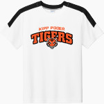 Kipp Poder Tigers Sport-Tek Youth Competitor United Short-Sleeve Crew Front Thumbnail
