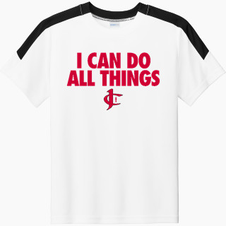 Sport-Tek Youth Competitor United Short-Sleeve Crew