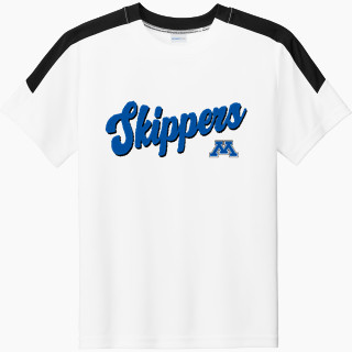 Sport-Tek Youth Competitor United Short-Sleeve Crew