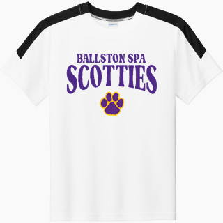 Sport-Tek Youth Competitor United Short-Sleeve Crew