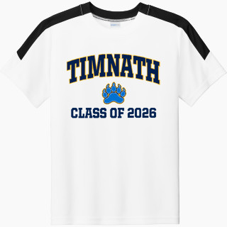 Sport-Tek Youth Competitor United Short-Sleeve Crew