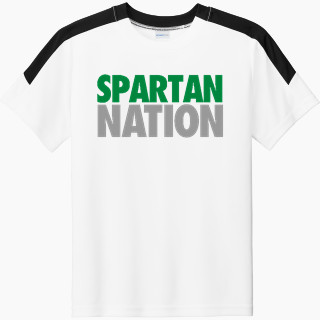 Sport-Tek Youth Competitor United Short-Sleeve Crew