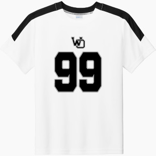 Sport-Tek Youth Competitor United Short-Sleeve Crew