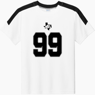 Sport-Tek Youth Competitor United Short-Sleeve Crew