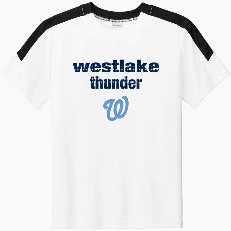WESTLAKE HIGH SCHOOL THUNDER Sport-Tek Youth Competitor United Short-Sleeve Crew