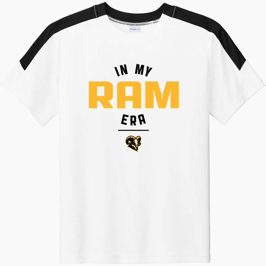 Worth Rams Sport-Tek Youth Competitor United Short-Sleeve Crew