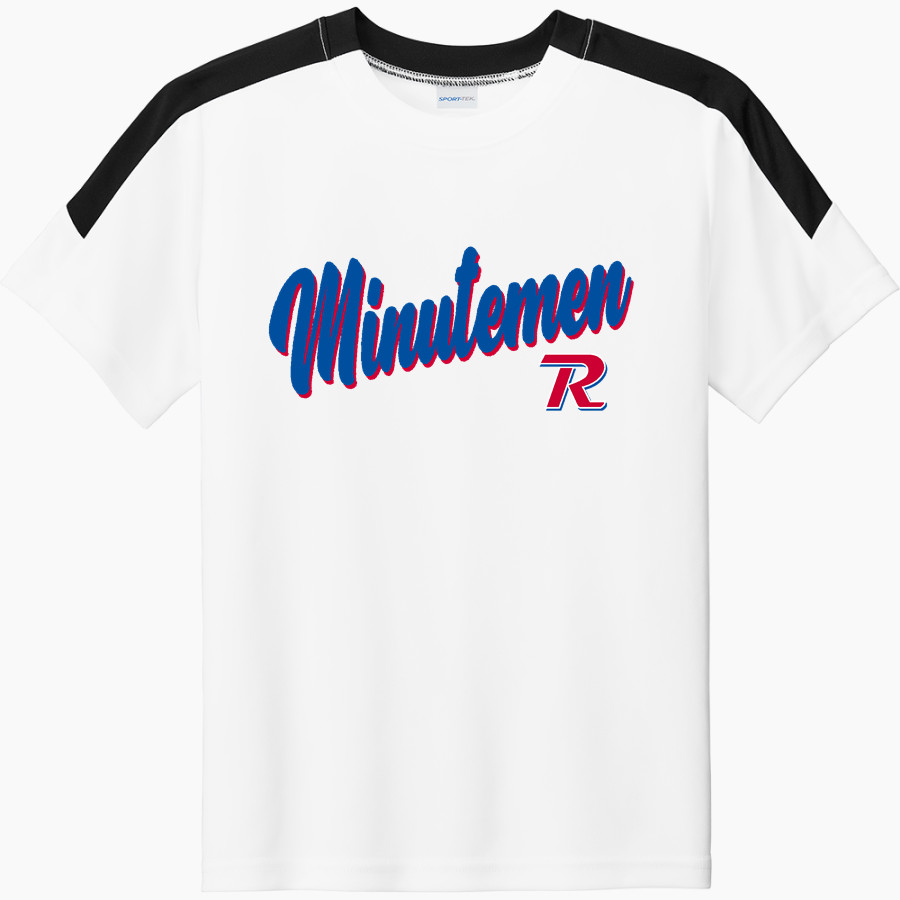 REVERE MINUTEMEN ONLINE STORE Sport-Tek Youth Competitor United Short-Sleeve Crew