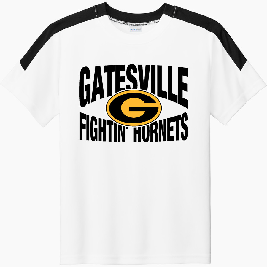 GATESVILLE ISD Sideline Store Sport-Tek Youth Competitor United Short-Sleeve Crew