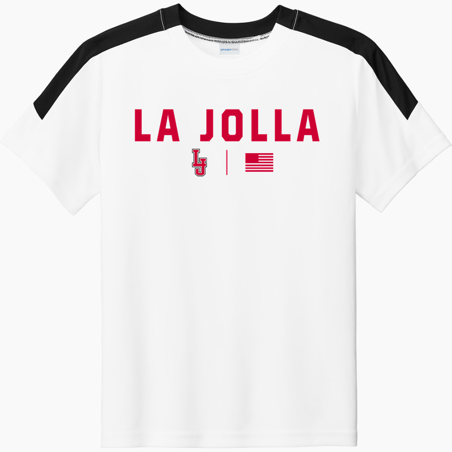 La Jolla Vikings Sport-Tek Youth Competitor United Short-Sleeve Crew