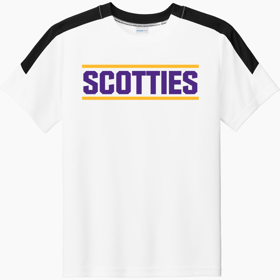 Ballston Spa Scotties The Official Online Store Sport-Tek Youth Competitor United Short-Sleeve Crew