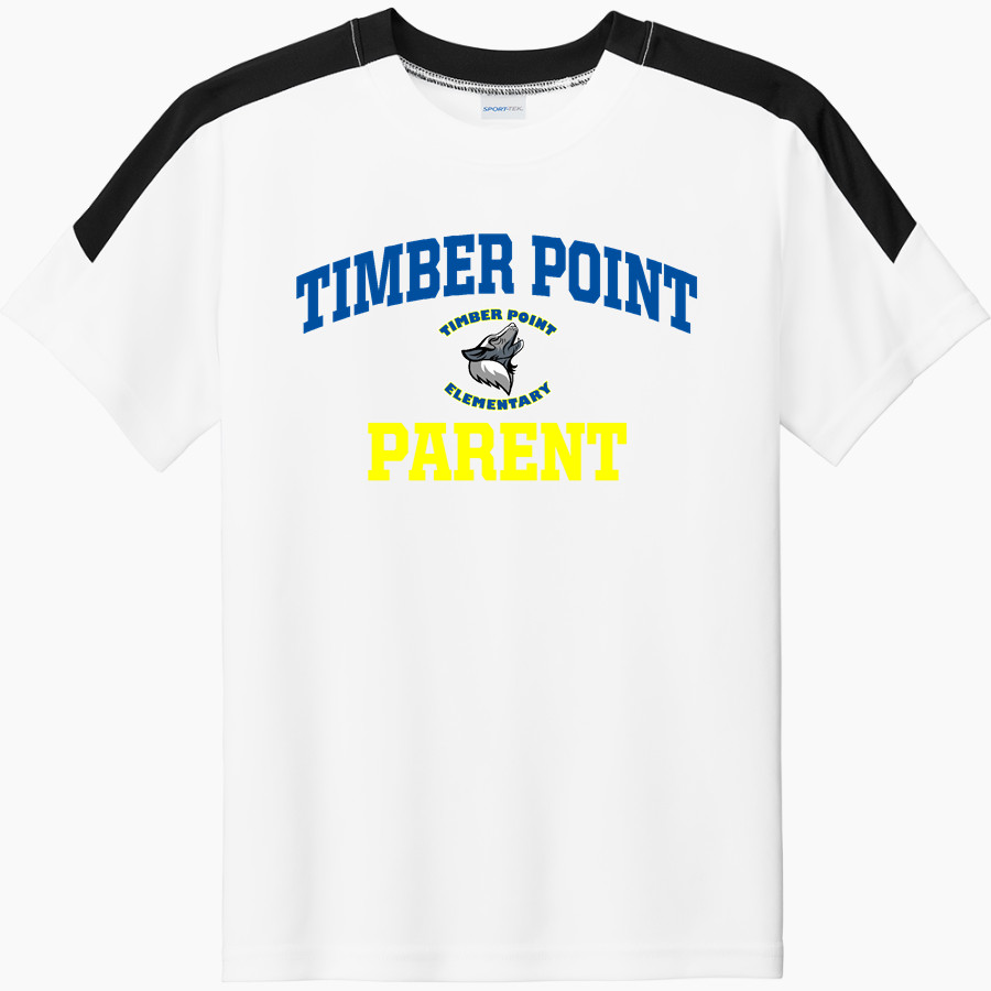 Timber Point Wolves <span class="pdp-name-mascot">Timber Point Wolves</span> Sport-Tek Youth Competitor United Short-Sleeve Crew