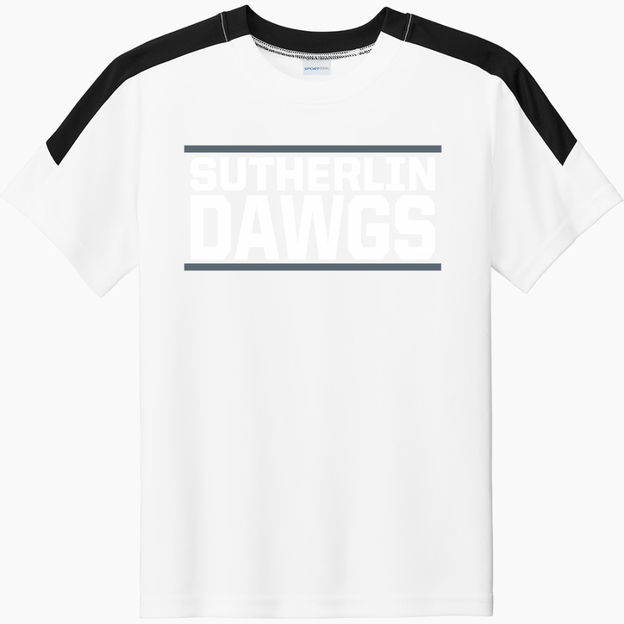 Sutherlin Dawgs <span class="pdp-name-mascot">Sutherlin Dawgs</span> Sport-Tek Youth Competitor United Short-Sleeve Crew