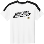 COLBERT COUNTY HIGH SCHOOL INDIANS <span class="pdp-name-mascot">COLBERT COUNTY INDIANS</span> Sport-Tek Youth Competitor United Short-Sleeve Crew Front Thumbnail
