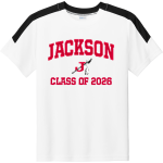 JACKSON HIGH SCHOOL INDIANS <span class="pdp-name-mascot">JACKSON INDIANS</span> Sport-Tek Youth Competitor United Short-Sleeve Crew Front Thumbnail