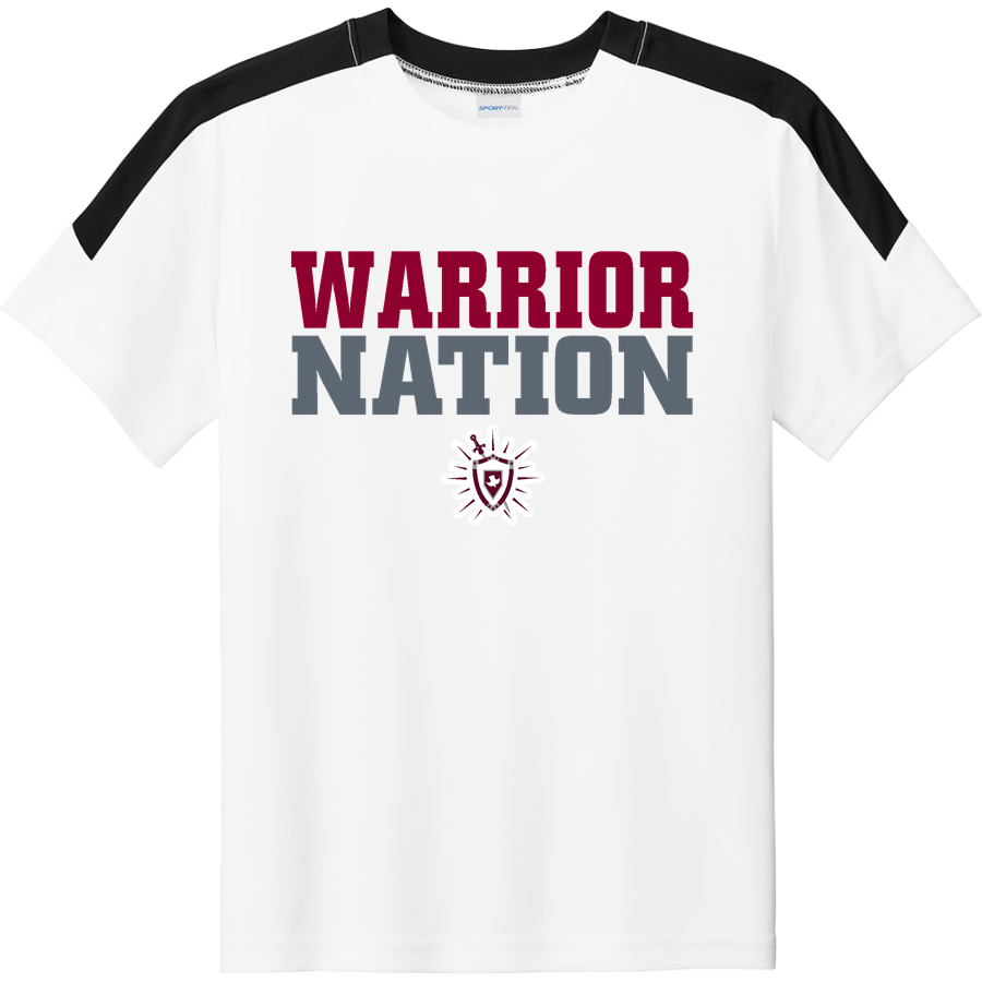 SOUTHWEST ATLANTA CHRISTIAN ACADEMY WARRIORS <span class="pdp-name-mascot">SOUTHWEST ATLANTA WARRIORS</span> Sport-Tek Youth Competitor United Short-Sleeve Crew