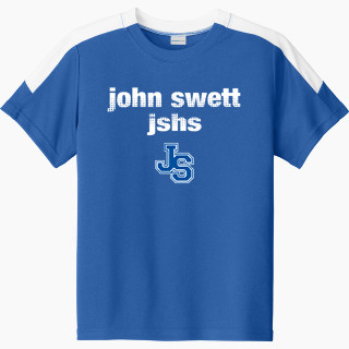 Sport-Tek Youth Competitor United Short-Sleeve Crew