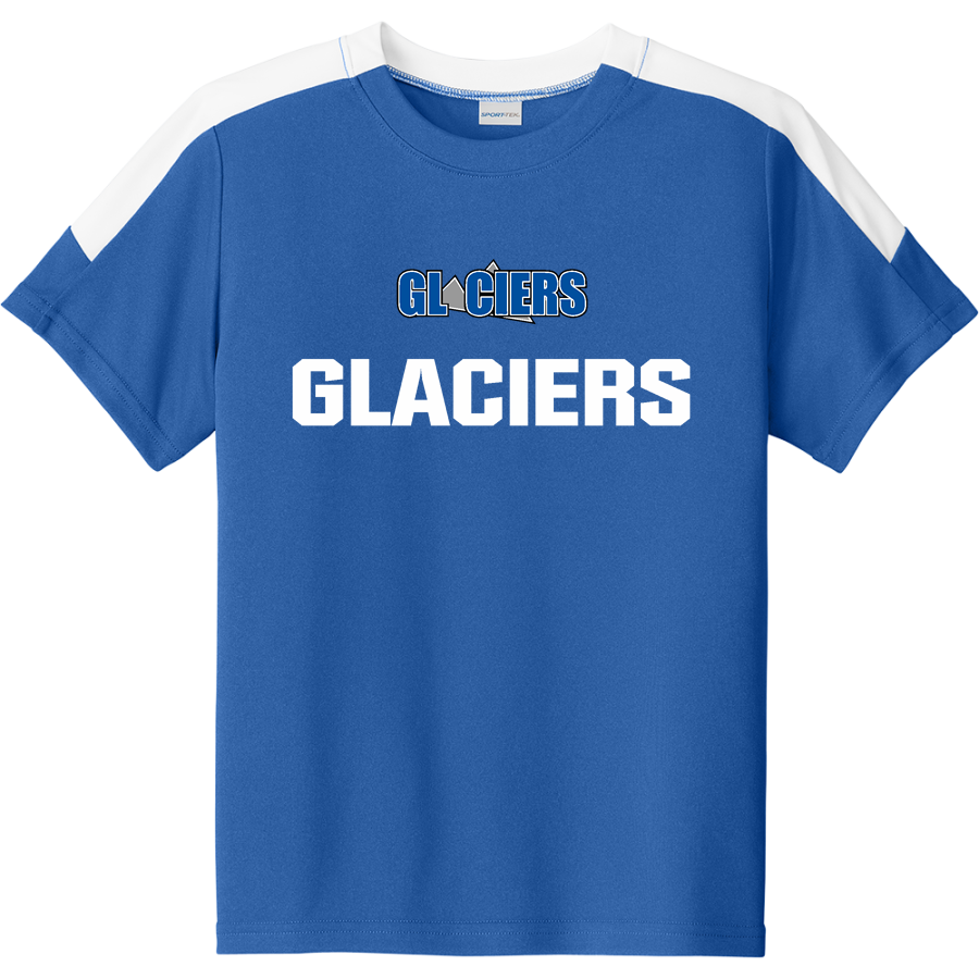 Ohio Glaciers Glaciers <span class="pdp-name-mascot">Ohio Glaciers Glaciers</span> Sport-Tek Youth Competitor United Short-Sleeve Crew