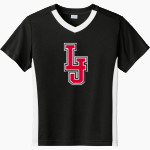La Jolla Vikings Sport-Tek Youth Competitor United Short-Sleeve V-Neck Tee Front Thumbnail