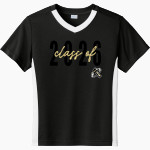 BUHACH COLONY HIGH SCHOOL THUNDER <span class="pdp-name-mascot">BUHACH COLONY THE THUNDER</span> Sport-Tek Youth Competitor United Short-Sleeve V-Neck Tee Front Thumbnail