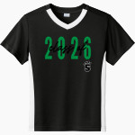 Salem University Tigers <span class="pdp-name-mascot">TIGERS</span> Sport-Tek Youth Competitor United Short-Sleeve V-Neck Tee Front Thumbnail