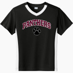 Peachtree Panthers <span class="pdp-name-mascot">Peachtree Academy Panthers</span> Sport-Tek Youth Competitor United Short-Sleeve V-Neck Tee Front Thumbnail