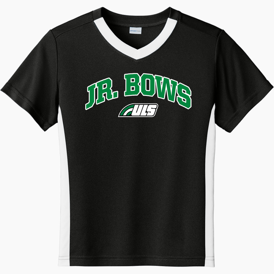 ULS Jr. Bows Sport-Tek Youth Competitor United Short-Sleeve V-Neck Tee