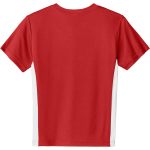 Marquette Sentinels <span class="pdp-name-mascot">Marquette Redettes</span> Sport-Tek Youth Competitor United Short-Sleeve V-Neck Tee Back Thumbnail